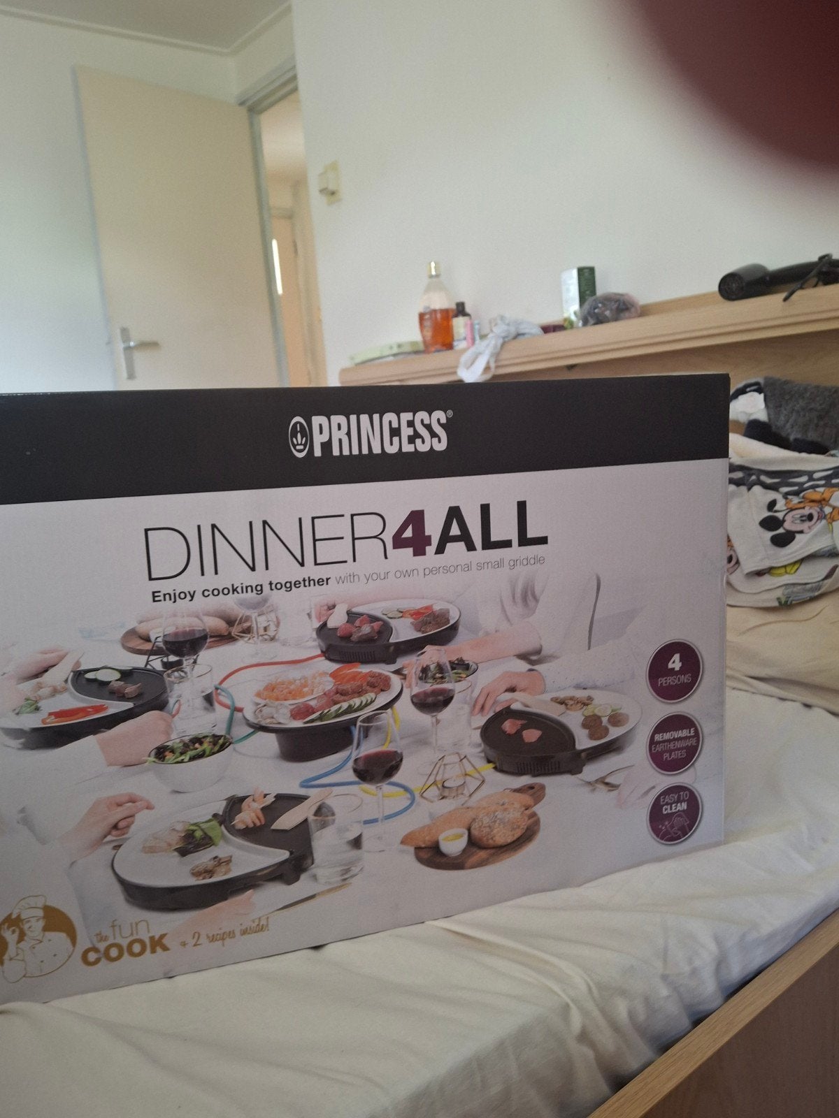 Dinner 4 all, Witgoed en Apparatuur, Gourmetstellen, Ophalen, Zo goed als nieuw, 4 t/m 7 personen