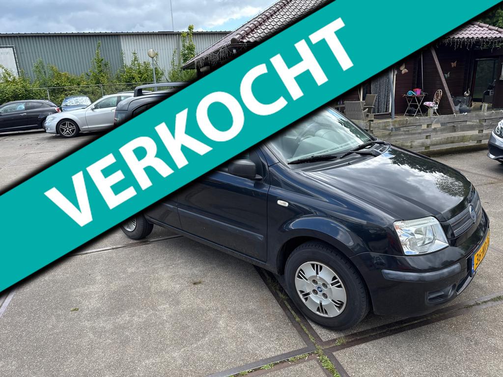 Fiat Panda 1.2 Dynamic, Voorwielaandrijving, Gebruikt, Zwart, Origineel Nederlands