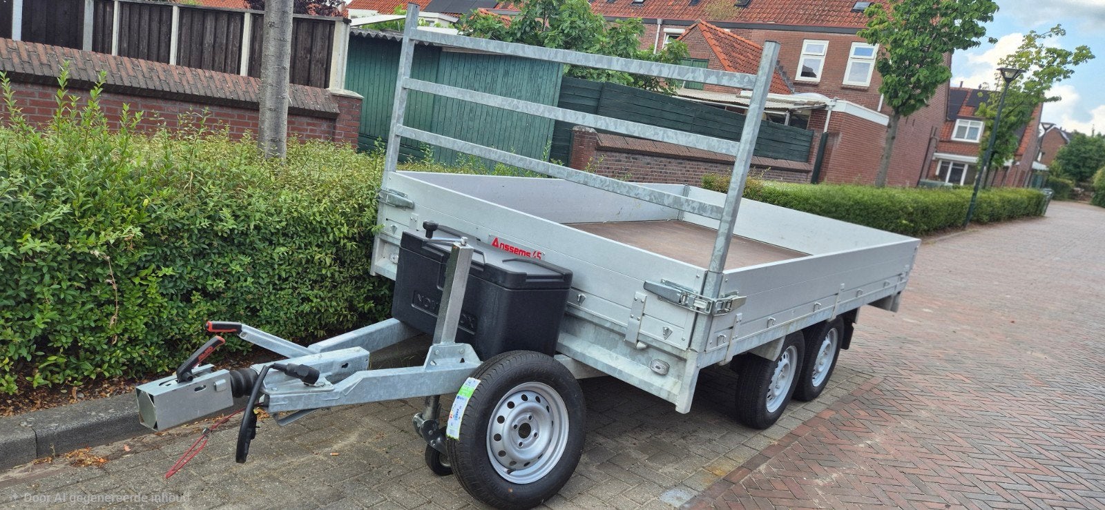 Anssems PSX-S Aanhanger 325x178cm 2000kg - Zeer Compleet, Ophalen, Zo goed als nieuw