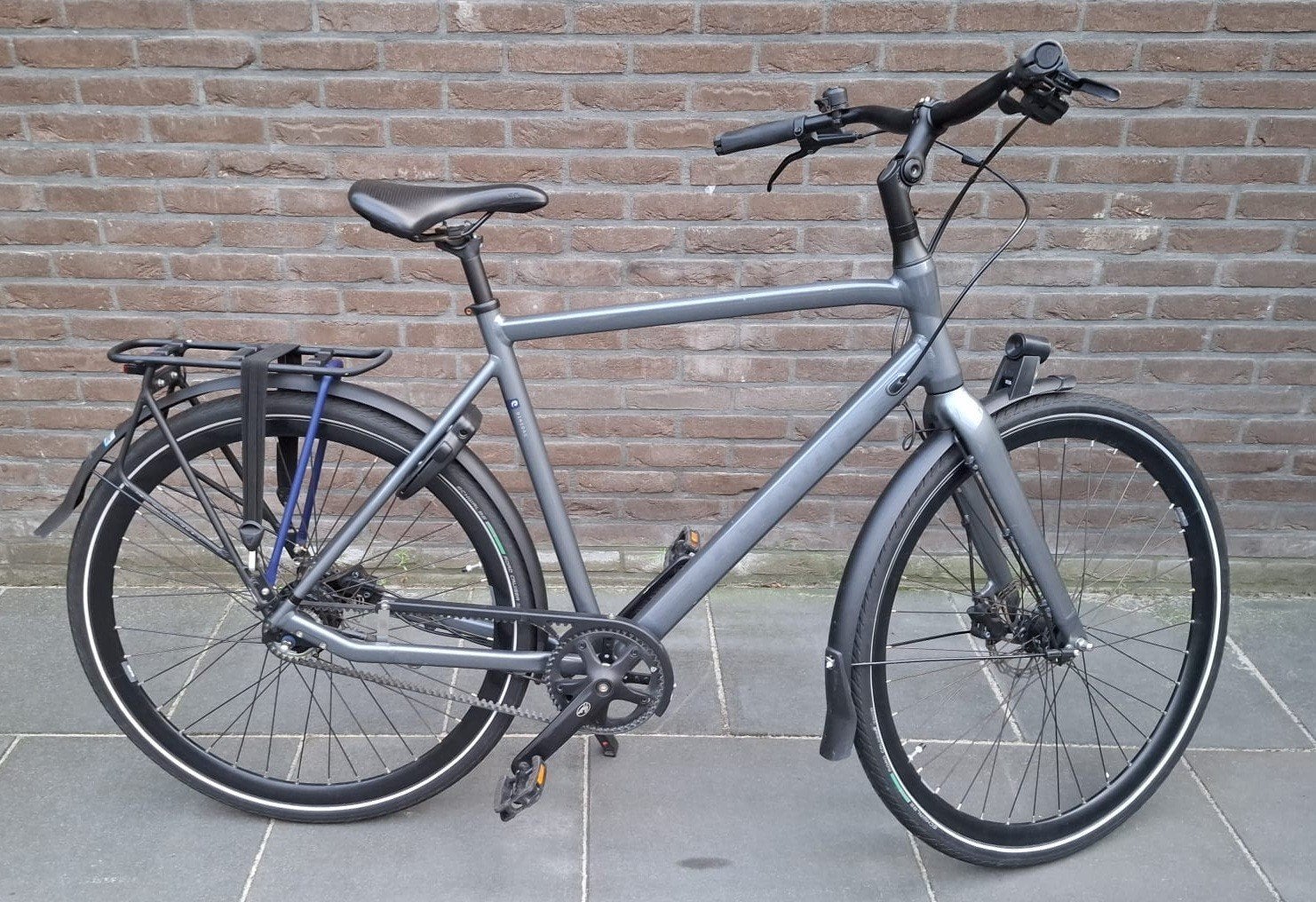 Batavus Dinsdag Exclusive Plus - Riemaandrijving - Frame 57, Minder dan 10 versnellingen, Gebruikt, 57 tot 61 cm, Ophalen
