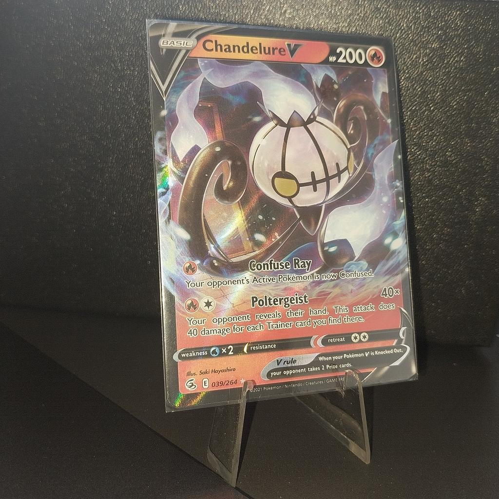 Chandelure V (039/264) - Fusion Strike, Ophalen of Verzenden