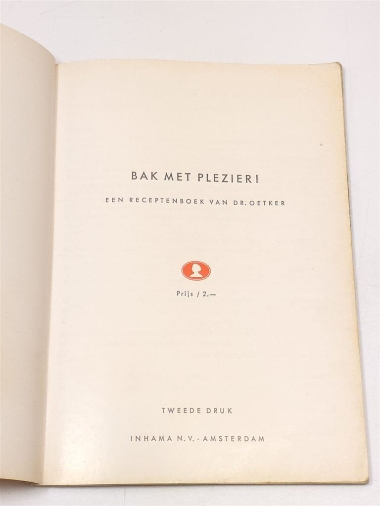 Bak met Plezier — Vintage Dr. Oetker Receptenboek 1937, Boeken, Kookboeken, Ophalen of Verzenden, Gelezen, Italië