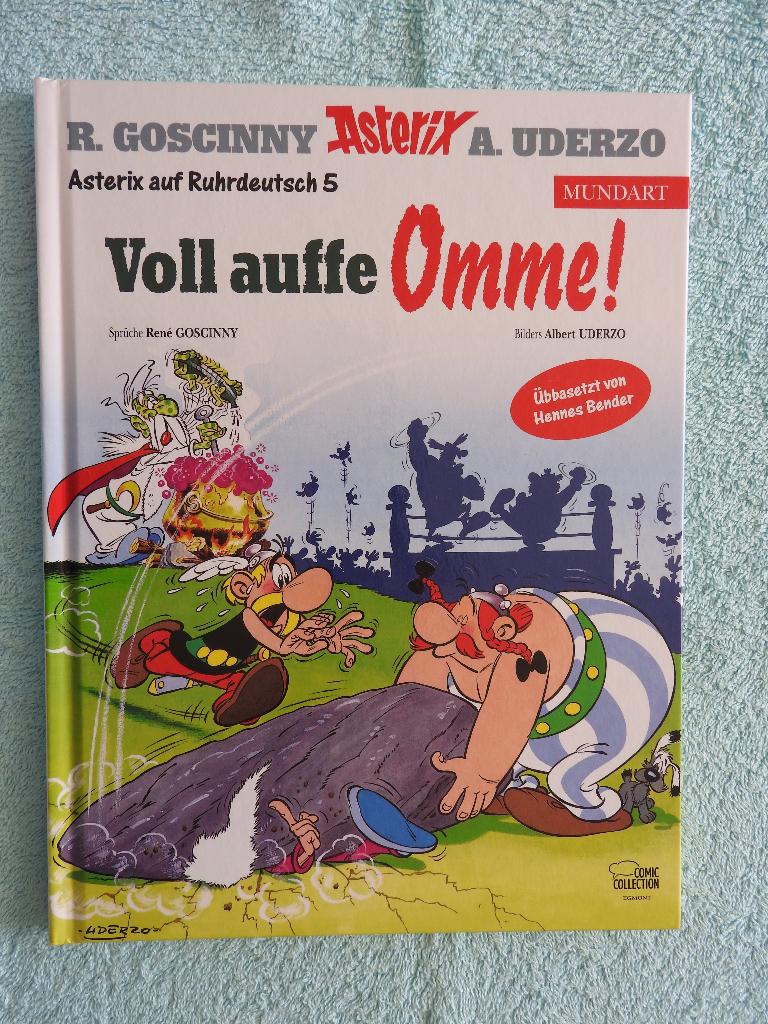 Asterix - Voll auffe Omme - Asterix auf Ruhrdeutsch 5, Eén stripboek, Ophalen of Verzenden, Zo goed als nieuw