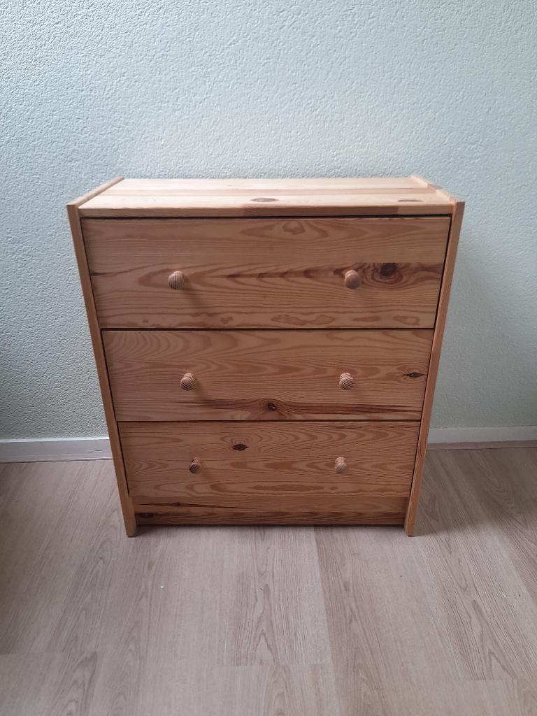 Ikea ladekast Rast net 3 laden, Huis en Inrichting, Kasten | Ladekasten, Ophalen, Gebruikt, 50 tot 100 cm, 3 of 4 laden