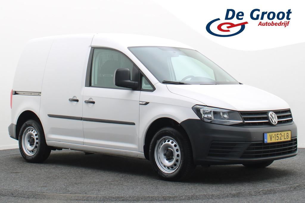 Volkswagen Caddy 2.0 TDI L1H1 BMT Economy Airco, Bluetooth,, Gebruikt, 4 cilinders, Volkswagen, Wit