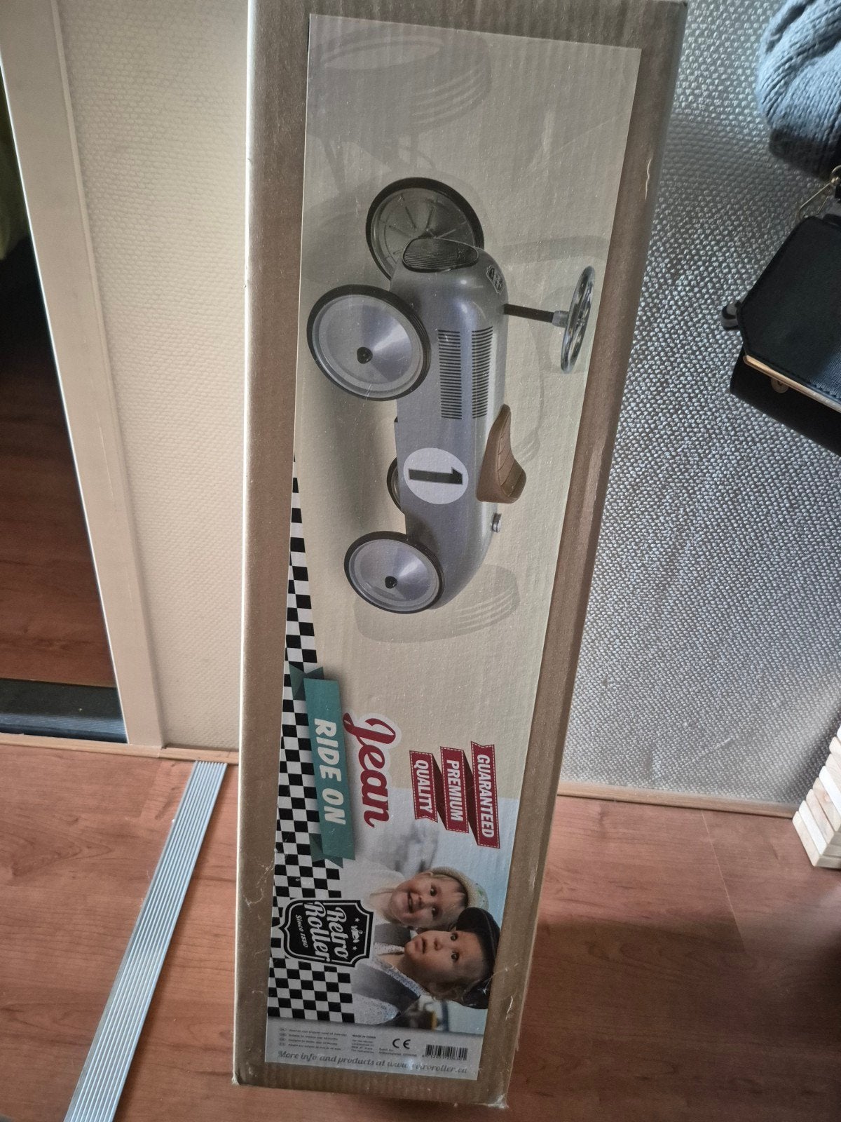 Retro Roller Jean Ride On Loopauto - Nieuw in doos, Ophalen, Nieuw