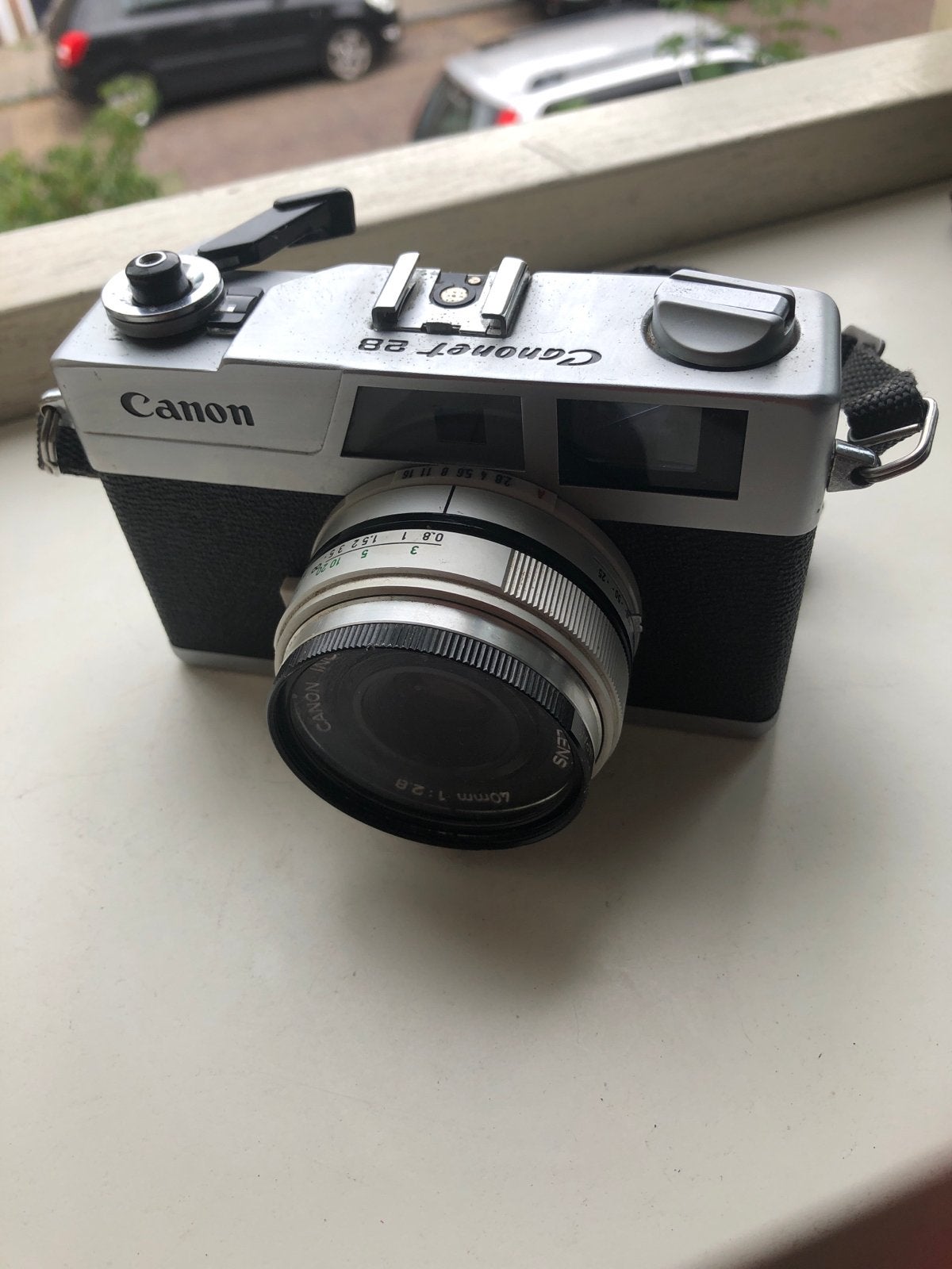 Canon Canonet 28 Compact Camera - Vintage Analoge Camera, Ophalen of Verzenden, Gebruikt, Compact, Canon