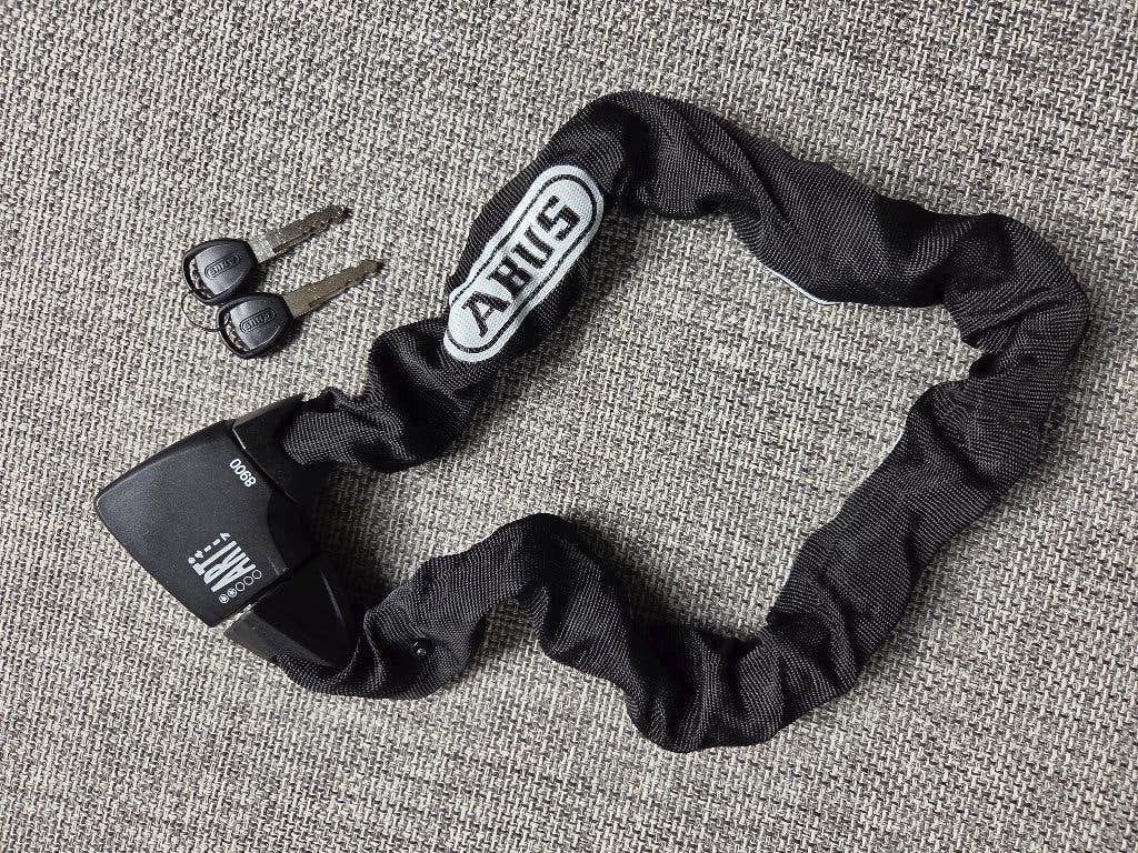 ABUS 8900 kettingslot ART2 NIEUW + 2 sleutels scooterslot, Ophalen of Verzenden, Nieuw, Kettingslot