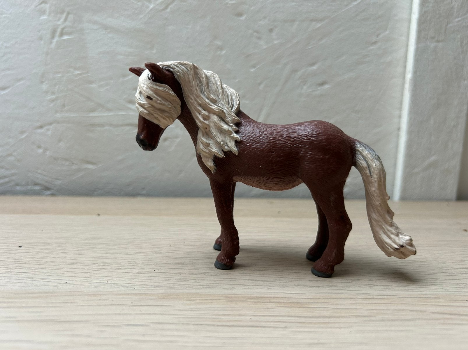 Schleich mcdonals ijslander merrie, Ophalen of Verzenden, Zo goed als nieuw, Paard, Beeldje of Figuurtje