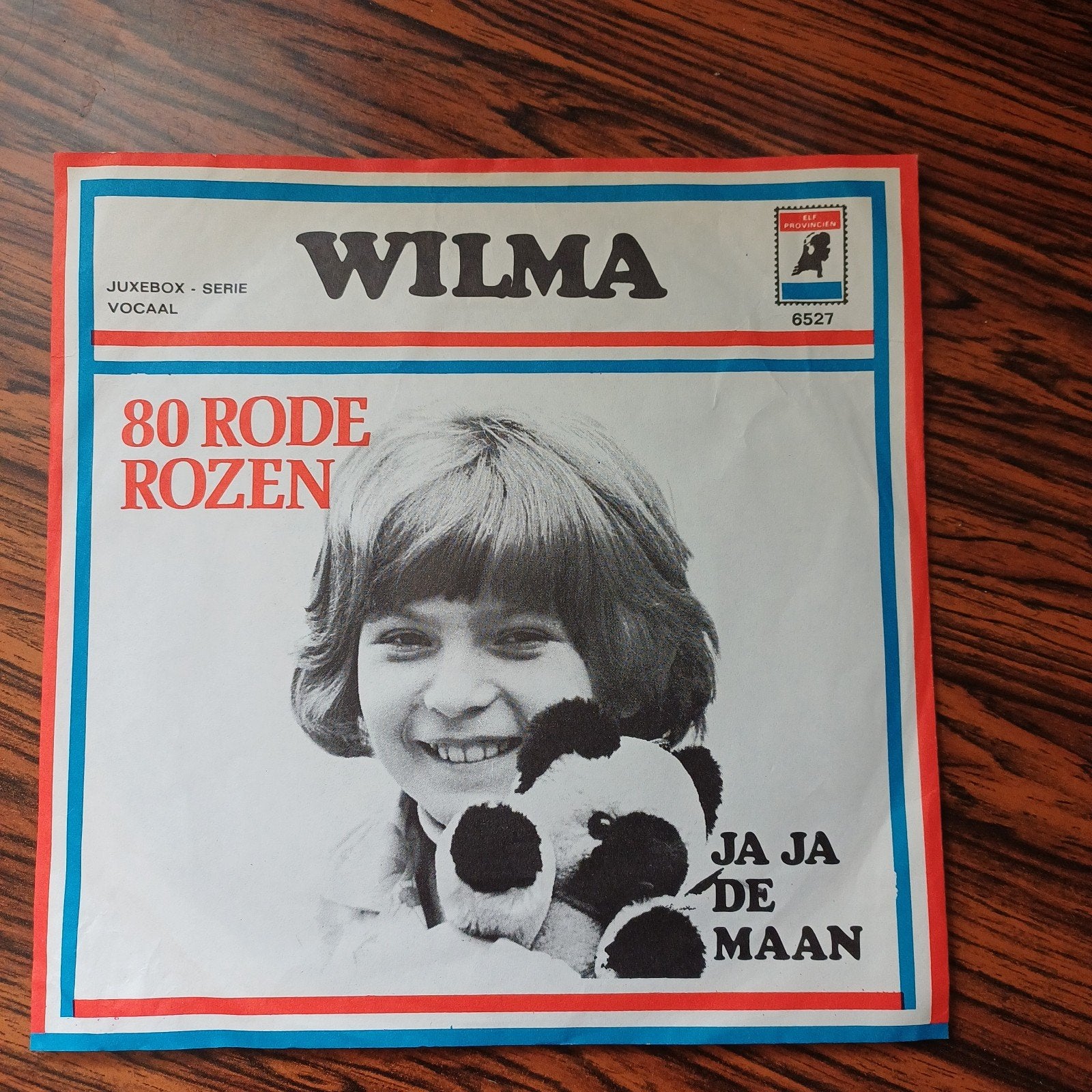 Wilma - 80 Rode Rozen, Cd's en Dvd's, Vinyl Singles, Gebruikt, Nederlandstalig, EP, 7 inch, Ophalen of Verzenden