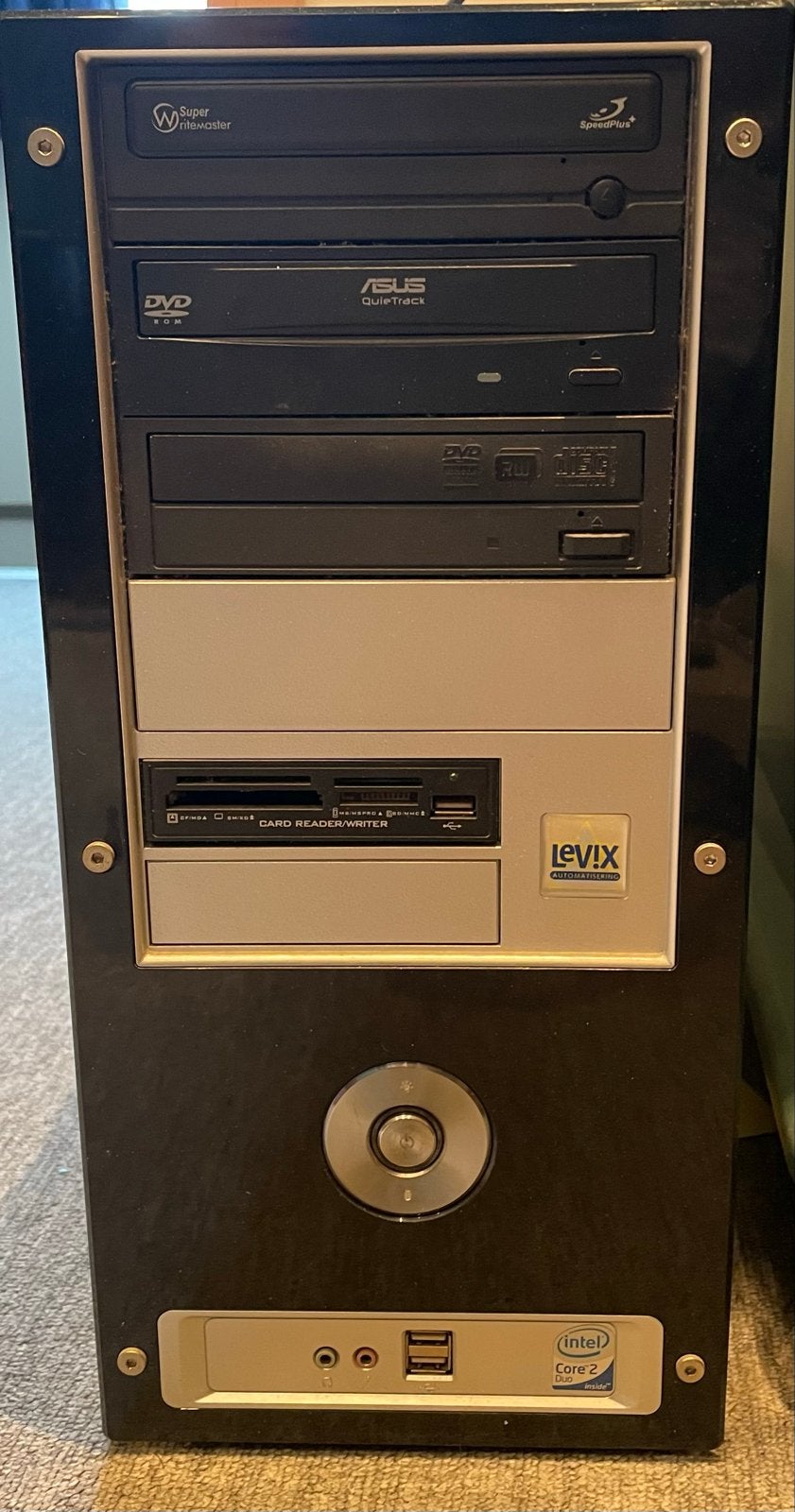 Desktop PC met Intel Core 2 Duo E7400, 4GB RAM, 160GB HDD, Computers en Software, Desktop Pc's, Gebruikt, 2 tot 3 Ghz, HDD, 4 GB