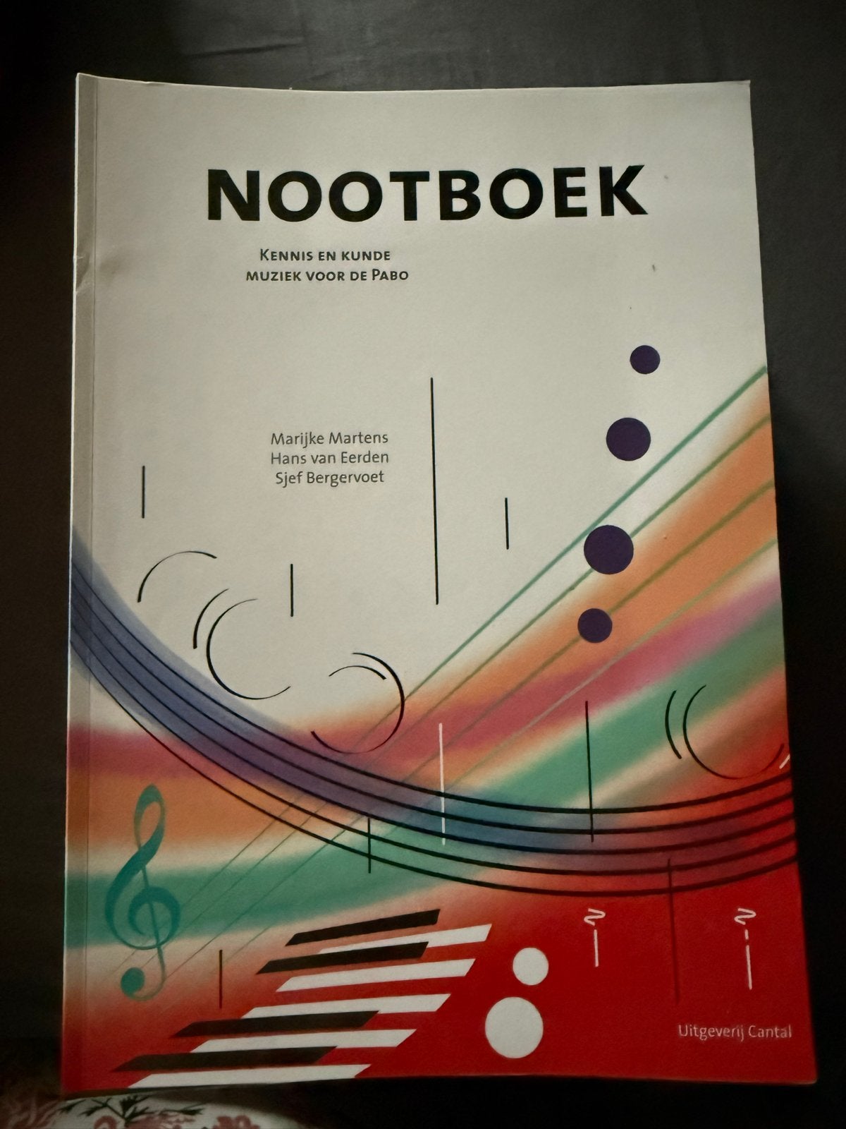Nootboek: Muziek voor de Pabo - Marijke Martens, Boeken, Ophalen of Verzenden, Zo goed als nieuw, Algemeen
