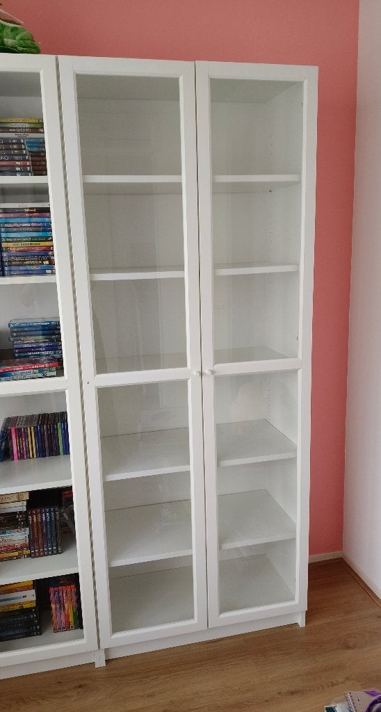 Billy Boekenkast (Ikea), Huis en Inrichting, Ophalen, Kunststof, Met deur(en), 200 cm of meer