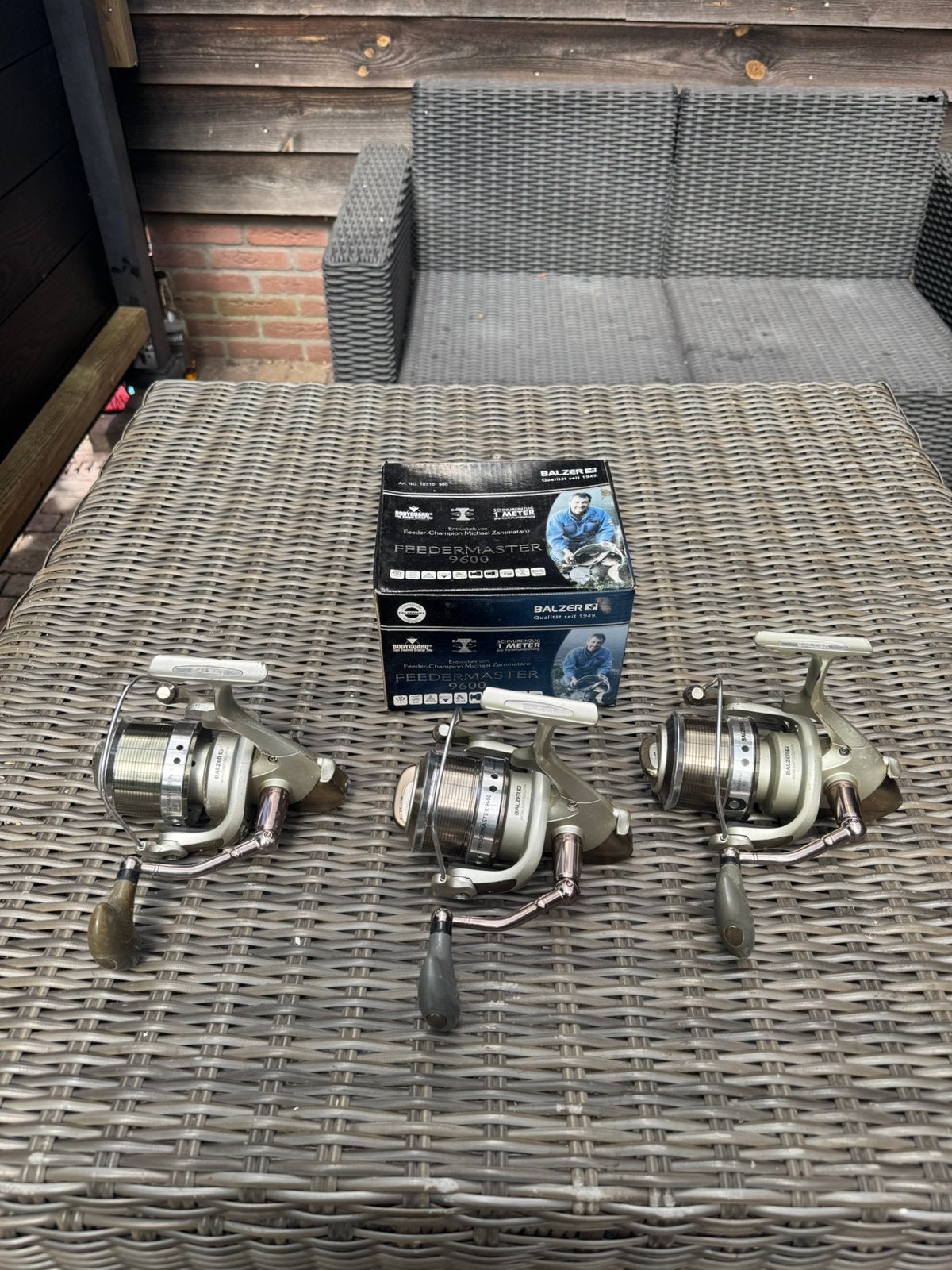 3x balzer feedermaster 9600 (Zammataro), Ophalen of Verzenden, Gebruikt, Molen