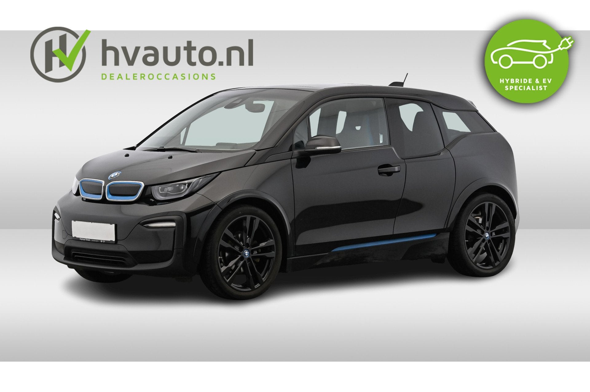 BMW i3 170PK 120AH 42 KWH | Warmtepomp | Panoramadak | Harma, Auto's, Automaat, Dealer onderhouden, Gebruikt, Zwart