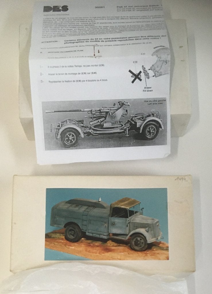 Modelbouw resin 1/35 set #4, Overige merken, Gebruikt, Tank, 1:32 tot 1:50