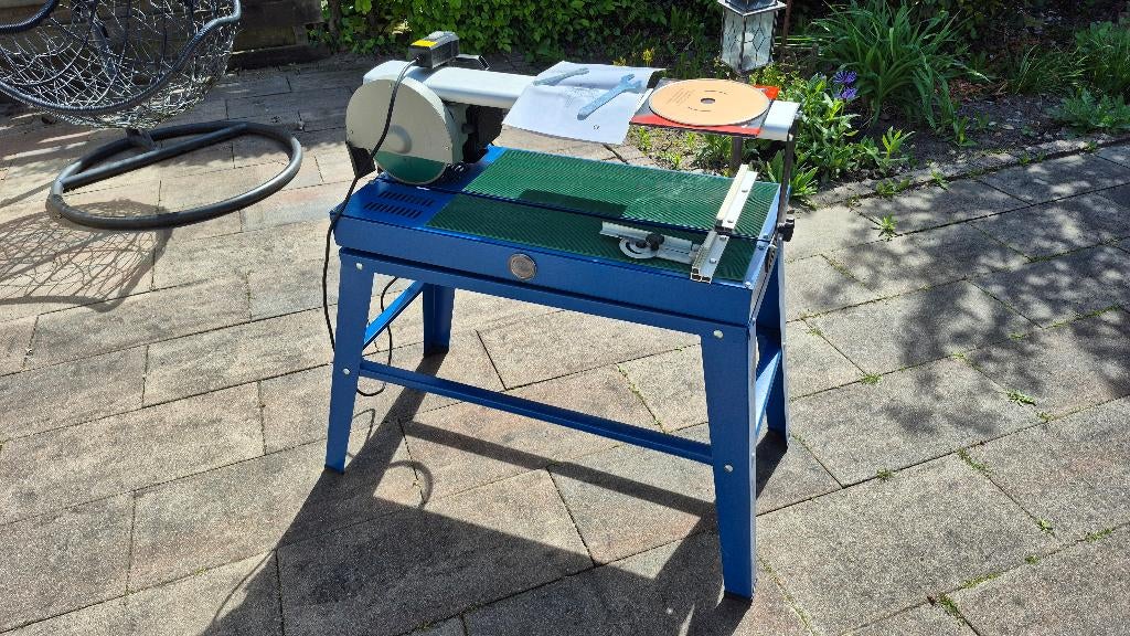 Tegelzaagtafel op water, Doe-het-zelf en Verbouw, Gereedschap | Zaagmachines, Ophalen, Minder dan 30 mm, Gebruikt, Cirkelzaag