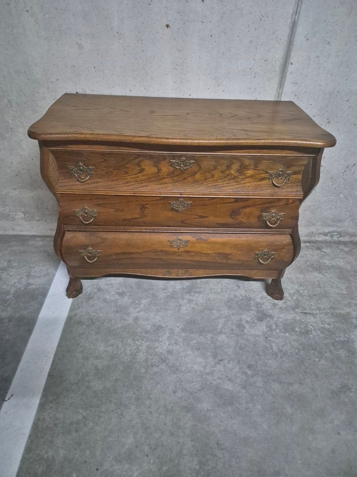 Mooie Antieke Eiken Commode Buikkastje, Antiek en Kunst, Ophalen