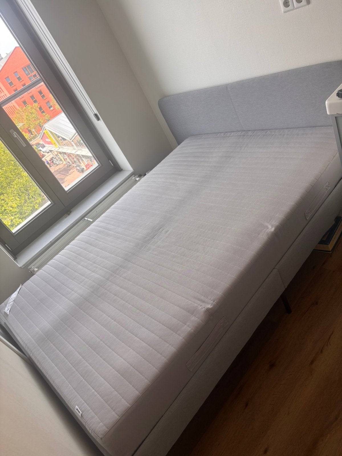 Sultan Huglo Ikea Matras 200x140, Ophalen, Gebruikt, Tweepersoons, 140 cm