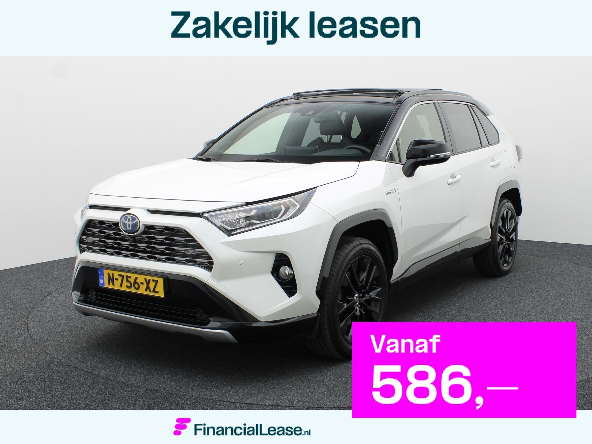 Toyota RAV4 2.5 Hybrid Bi-Tone | NL Auto | Panodak | Elek. S