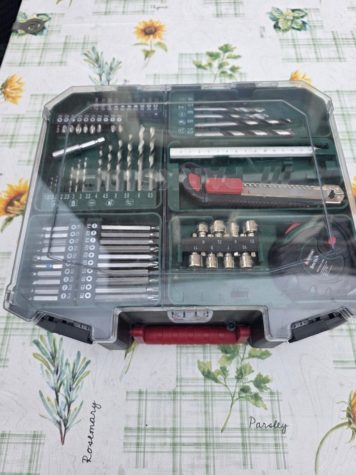 Parkside Accu Boor-/Schroefmachine 20V met accessoires, Ophalen, Zo goed als nieuw, Boor- en Schroefmachine