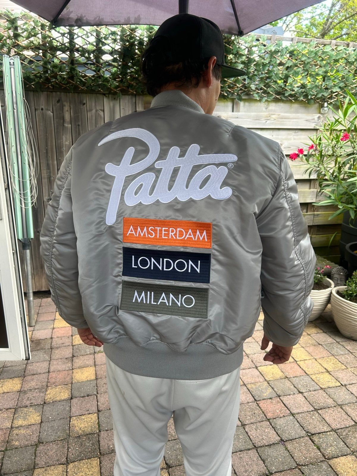Patta Alpha bomberjack, Ophalen of Verzenden, Nieuw, Maat 52/54 (L), Grijs