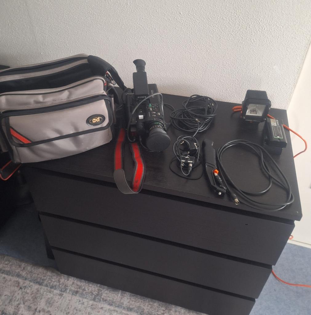 Sony Video Camera met Tas en Accessoires, Ophalen