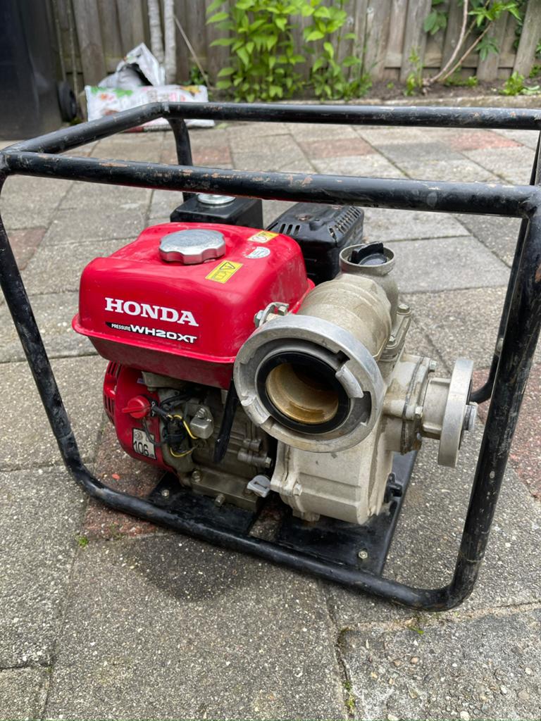 Honda waterpomp, Tuin en Terras, Waterpompen, Ophalen, Gebruikt, Handmatig, Beregeningspomp