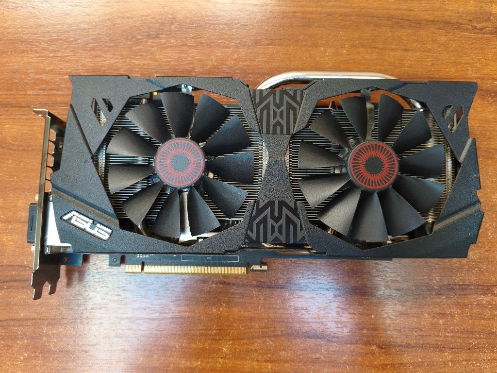 GTX 970 Asus ROG Strix 4GB, Computers en Software, PCI-Express 3, HDMI, Ophalen of Verzenden, GDDR5