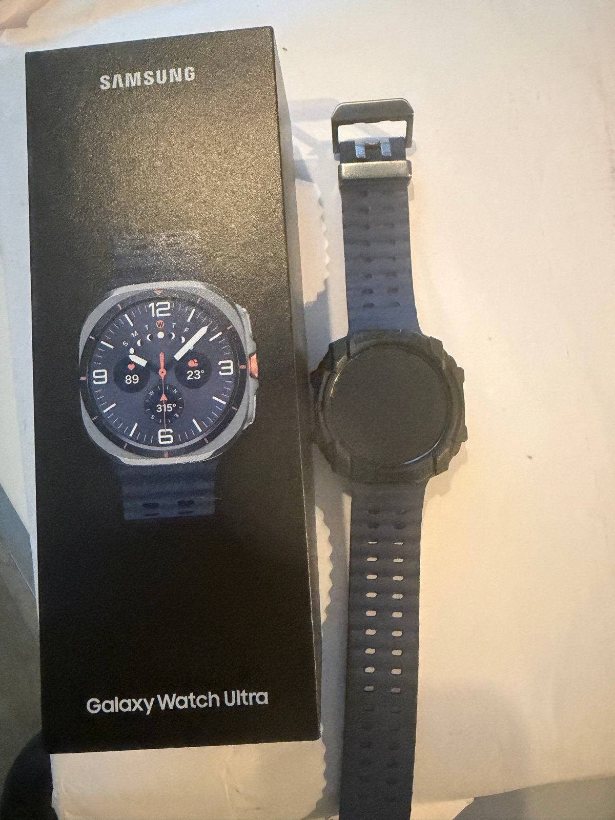 Samsung Galaxy Watch Ultra - Zo goed als nieuw, Ophalen, Afstand, Blauw, Zo goed als nieuw
