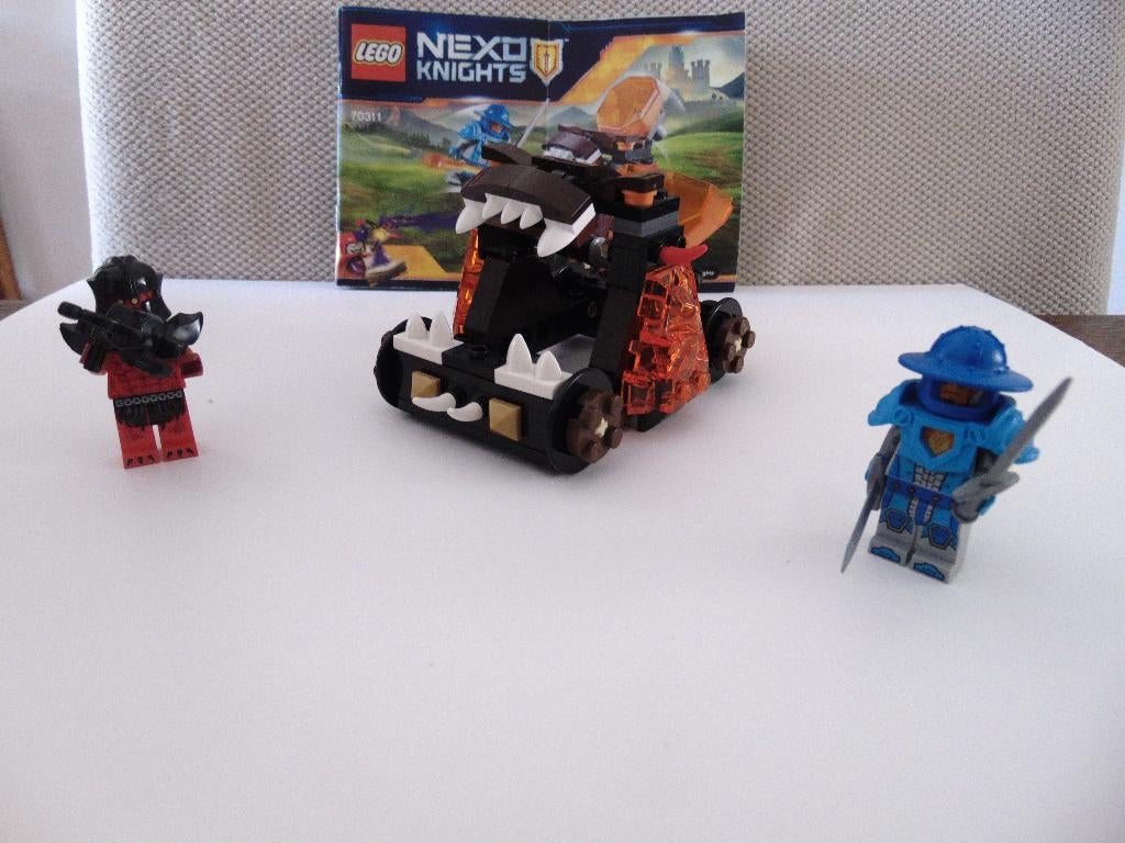 Lego Nexo Knights 70311, Ophalen of Verzenden, Zo goed als nieuw, Complete set, Lego