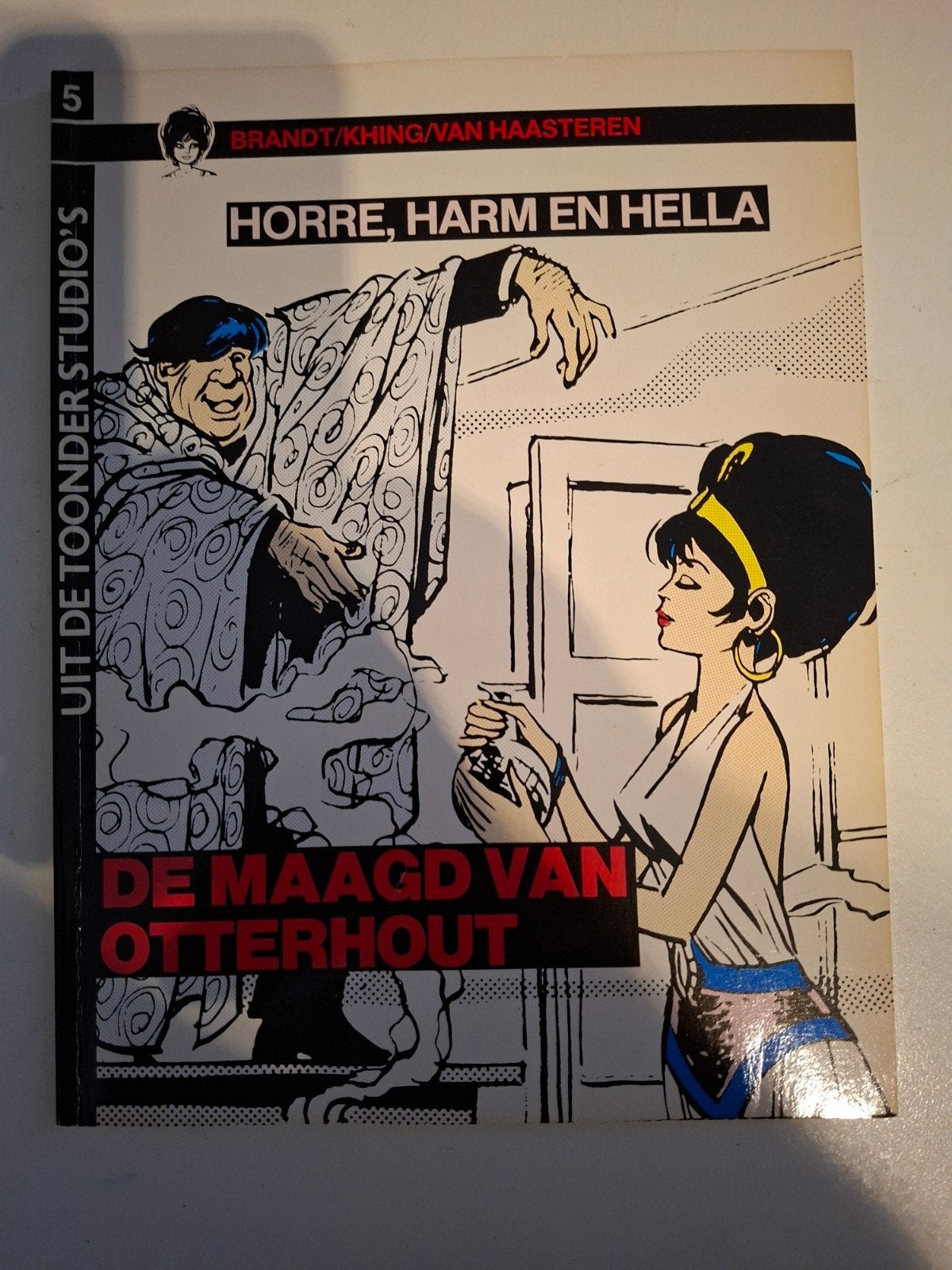 Uit de toonder studios..Horre, Harm en Hella  (nr. 5), Eén stripboek, Ophalen of Verzenden, Gelezen, Brandt/Khing/Van Haasteren