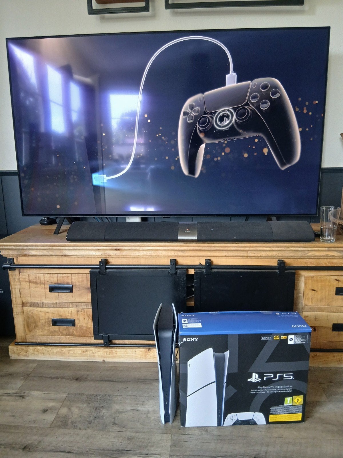 PS5 Digital Edition, Ophalen of Verzenden, Zo goed als nieuw, Playstation 5 Digital