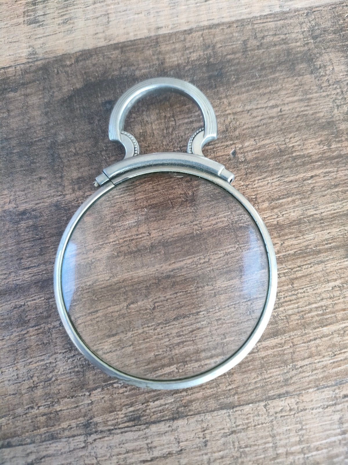Antieke Vergrootglas met Handvat, Ophalen, Gebruikt, Vergrootglas of Loep