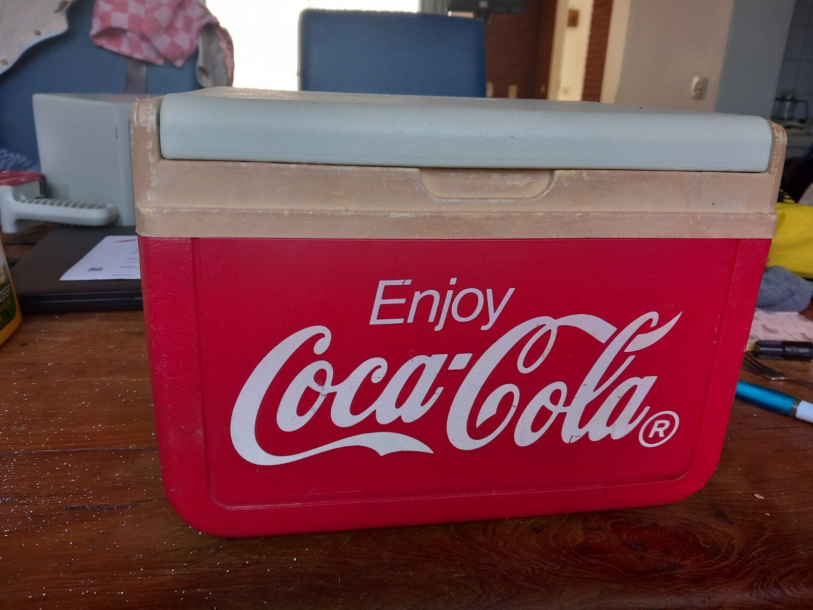 Coleman Coca-Cola Koelbox, Ophalen of Verzenden, Gebruikt, Koelbox, Koelelement