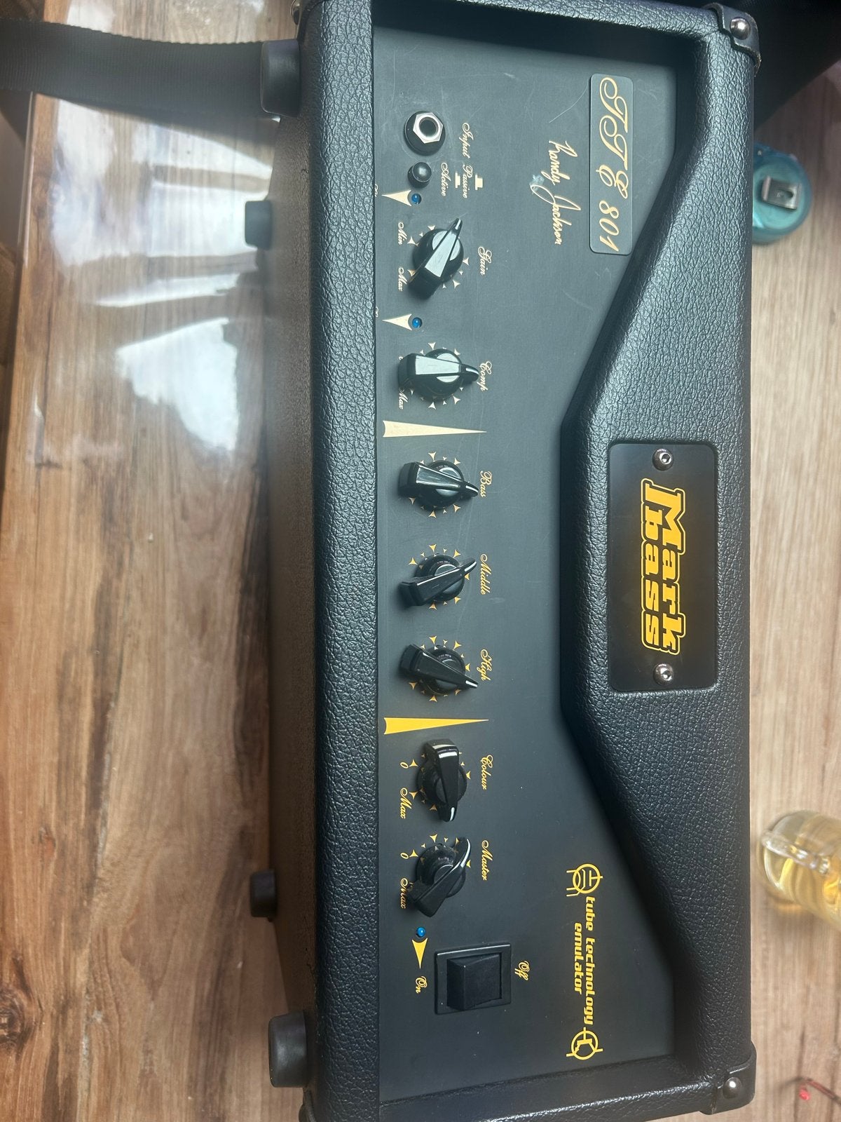Markbass Little TTE-801 Randy Jackson met draagtas, Ophalen of Verzenden, Zo goed als nieuw, Basgitaar, 100 watt of meer