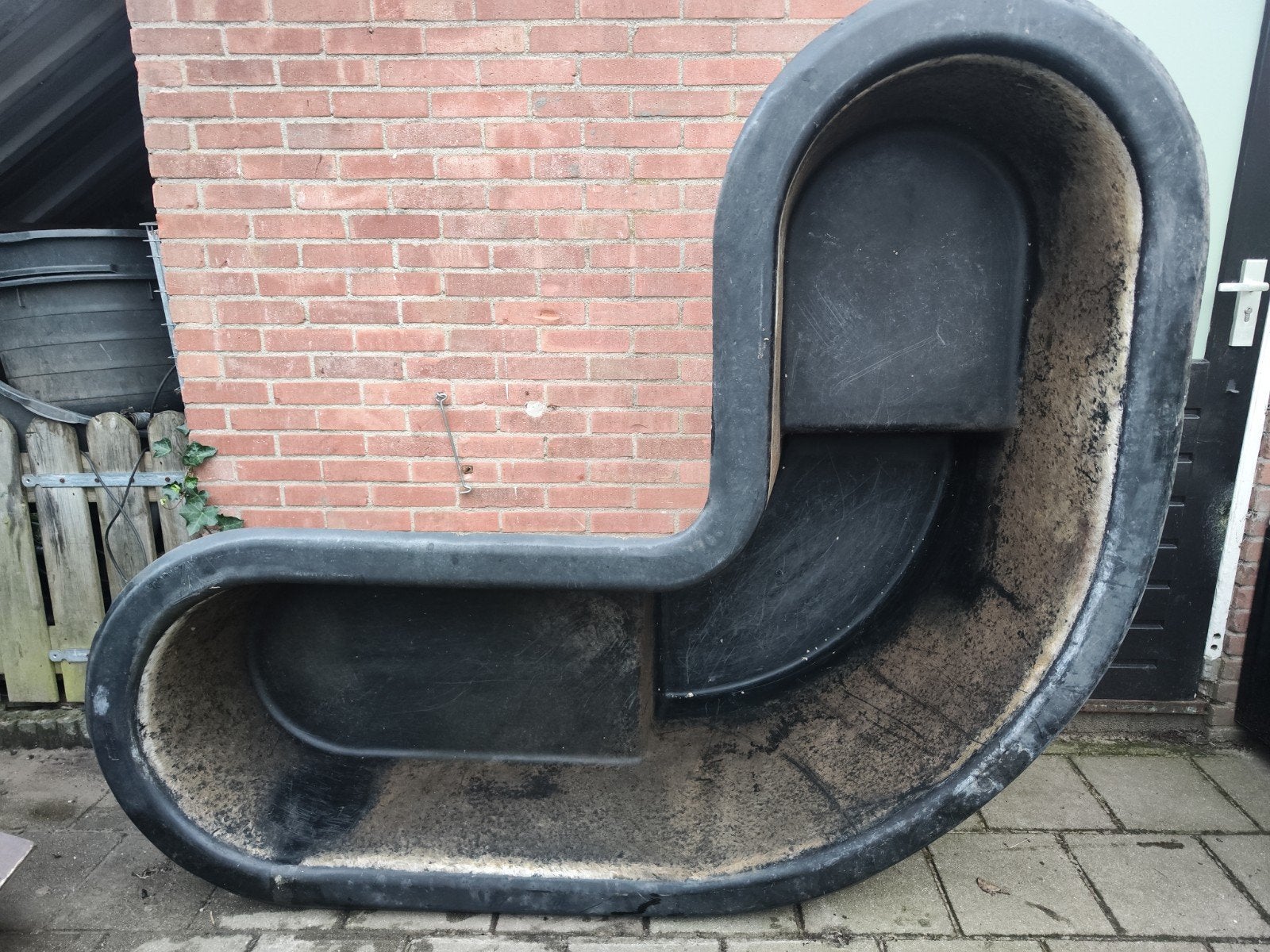 Voorgevormde polyester vijver vijverbak, Tuin en Terras, Vijvers, Ophalen, Gebruikt