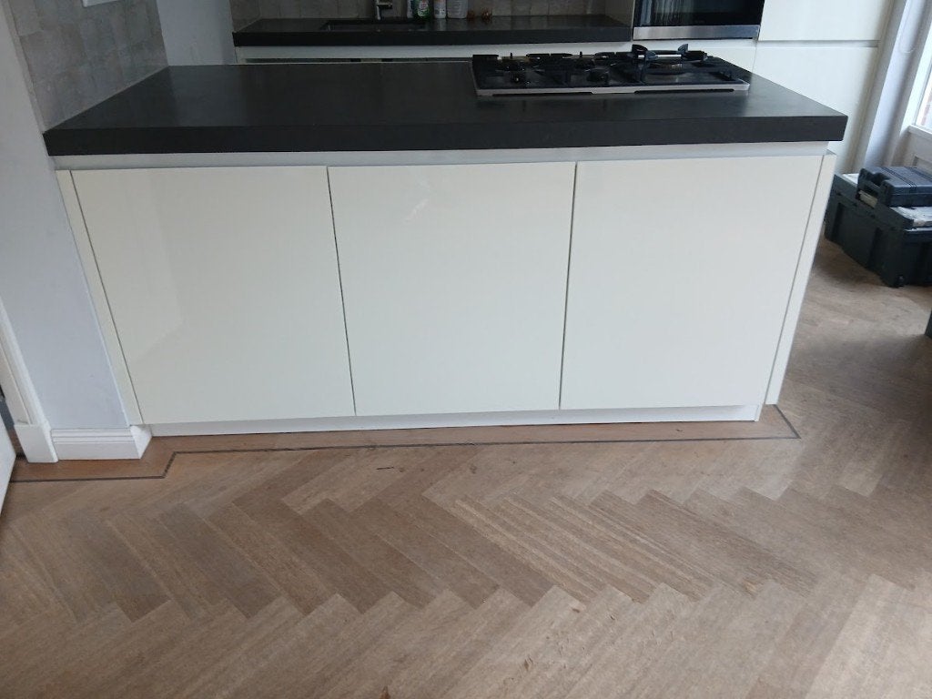keuken, Ophalen, Overige kleuren, Greeploos, Enkelwandige keuken