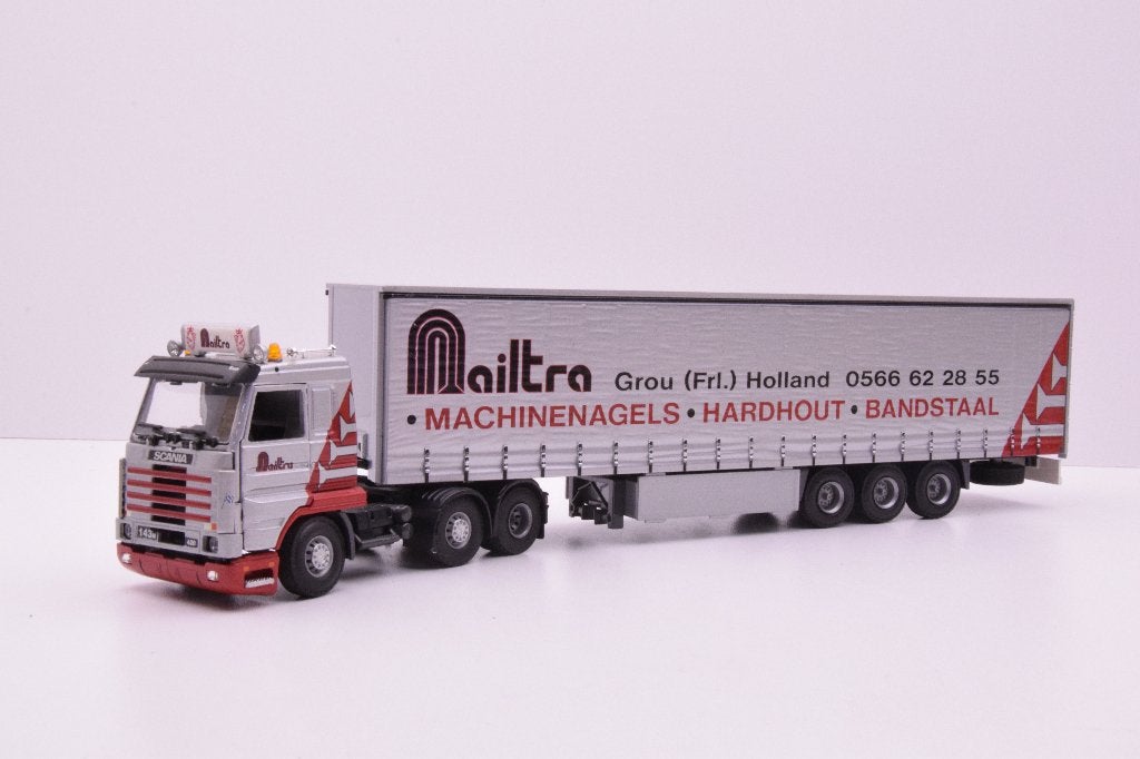 Scania 143 Streamline  '' Nailtra Grou ''  Tekno, Ophalen of Verzenden, Zo goed als nieuw, Bus of Vrachtwagen, Tekno