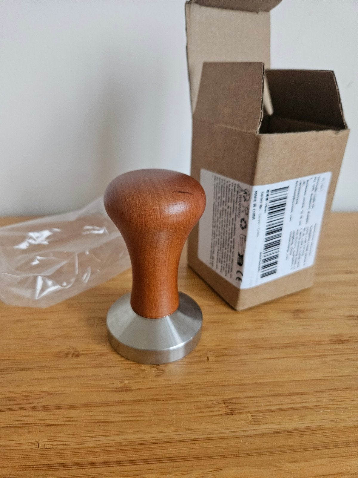 Espresso Tamper 51mm / koffie stamper, Ophalen of Verzenden, Nieuw