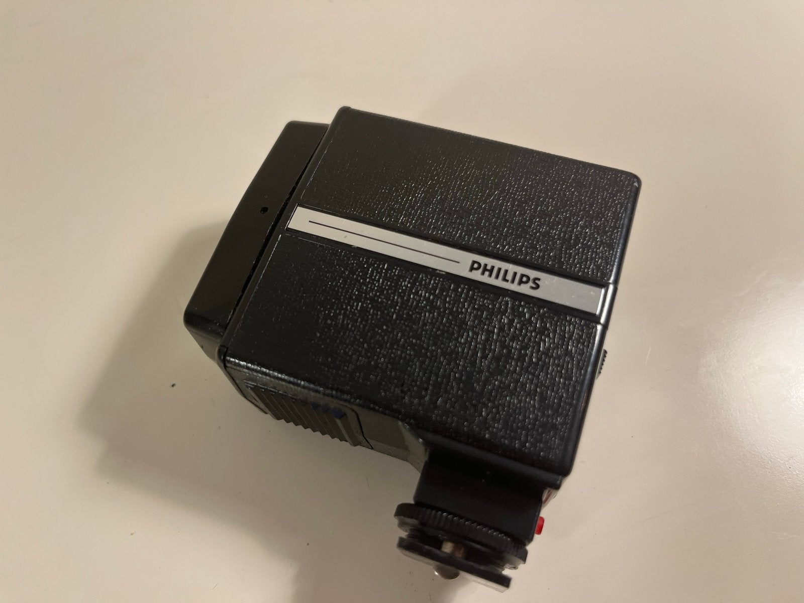 Philips Flash 518B - Vintage Externe Flitser, Audio, Tv en Foto, Fotografie | Flitsers, Philips, Gebruikt, Voor analoge fotografie