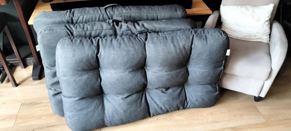3 pallet kussens Z.G.A.N., Tuin en Terras, Tuinmeubel-accessoires, Ophalen