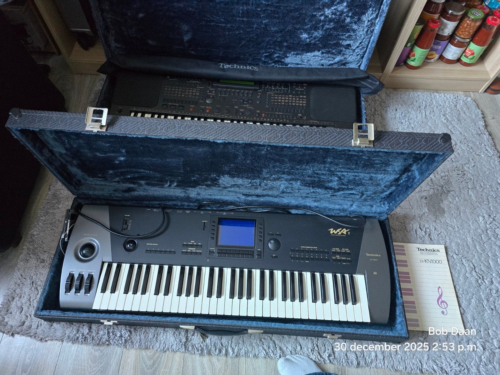 Technics sx-KN1000 Duo keyboard/synthesizer, Ophalen, Gebruikt, 61 toetsen, Technics