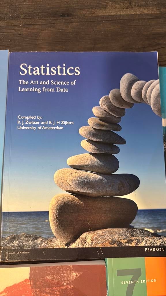 Statistics, the art and science of learning from data, Ophalen of Verzenden, Beta, Zo goed als nieuw, WO