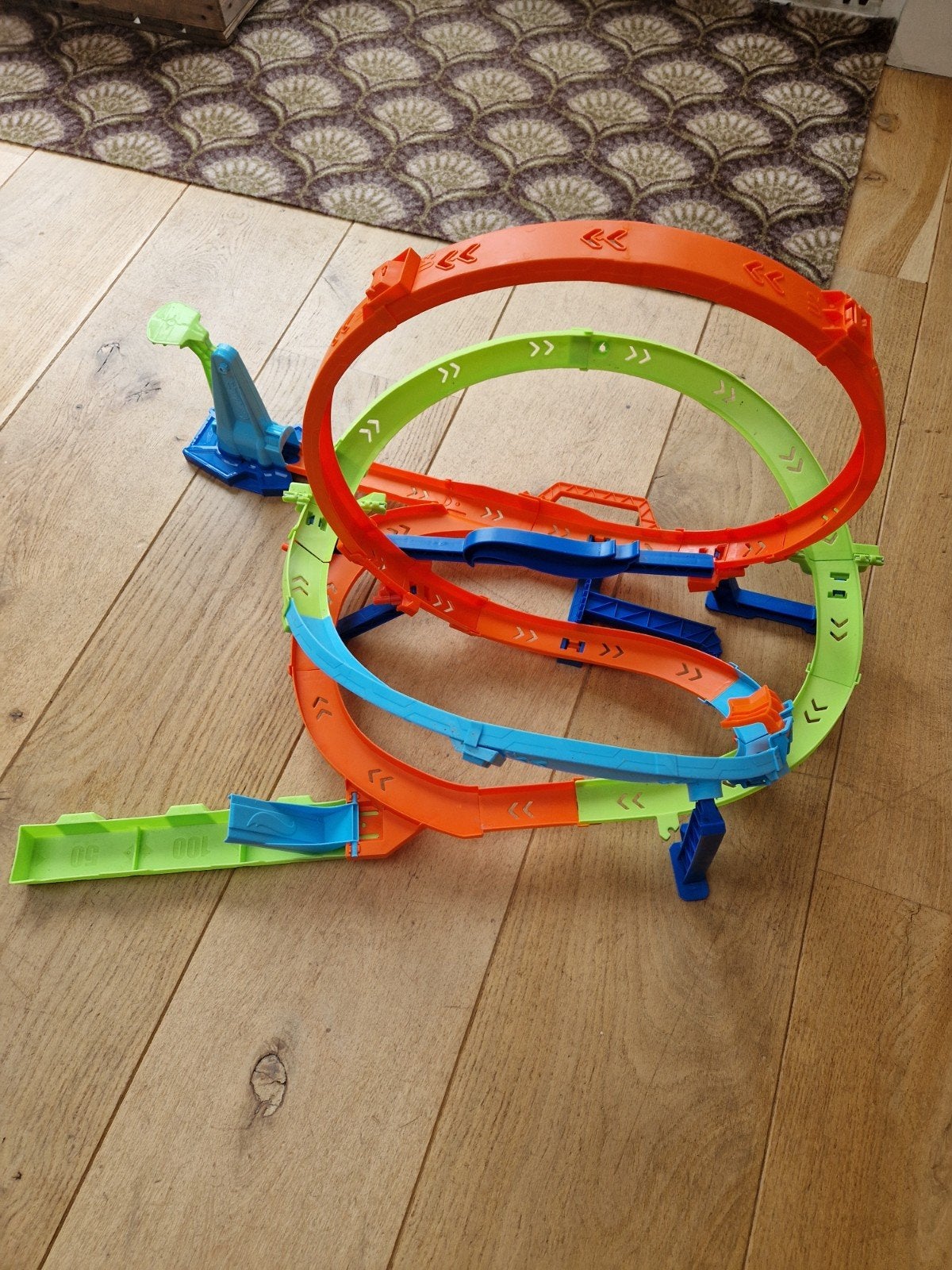 Hot Wheels baan, Ophalen, Zo goed als nieuw, Handmatig, Hot Wheels