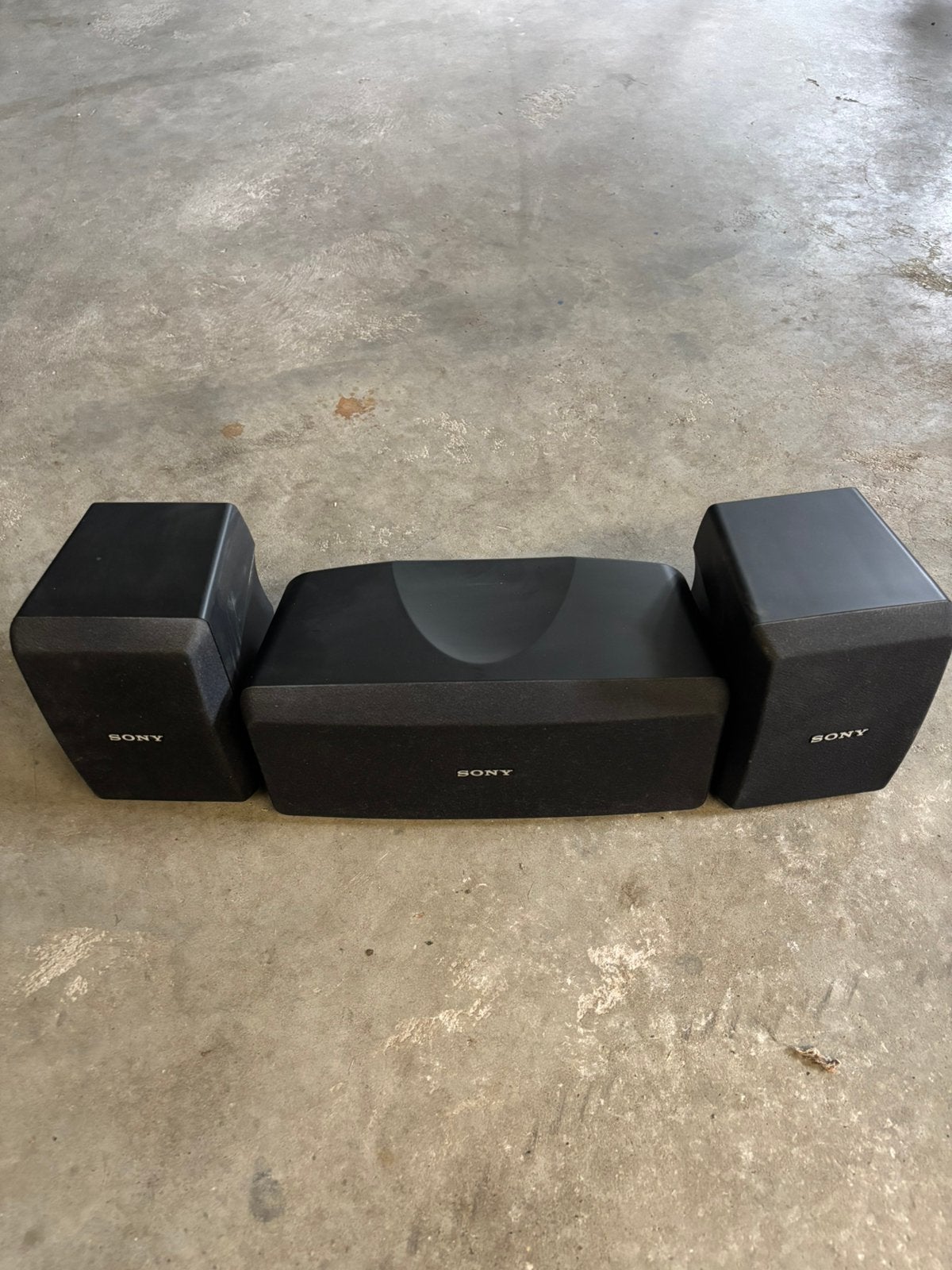 Sony speaker system, Ophalen, Speakerset, Zo goed als nieuw, 60 tot 120 watt