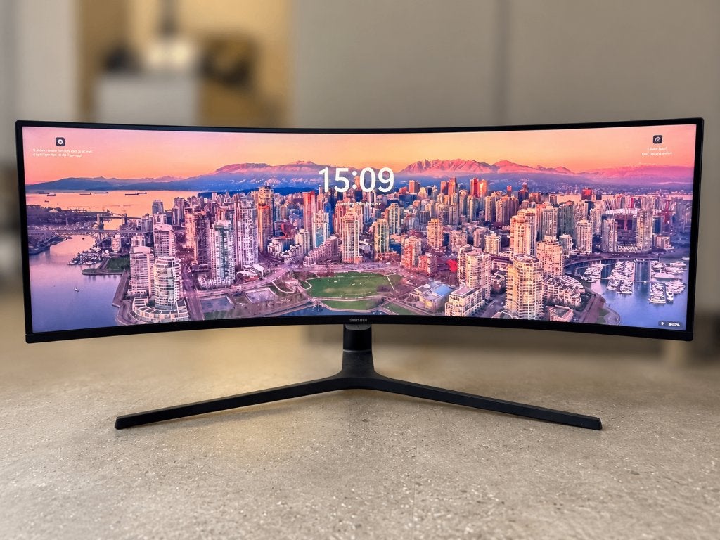 Samsung 49 inch Curved Ultrawide Monitor – 144Hz – 32:9, Computers en Software, 101 t/m 150 Hz, VA, Zo goed als nieuw, DisplayPort