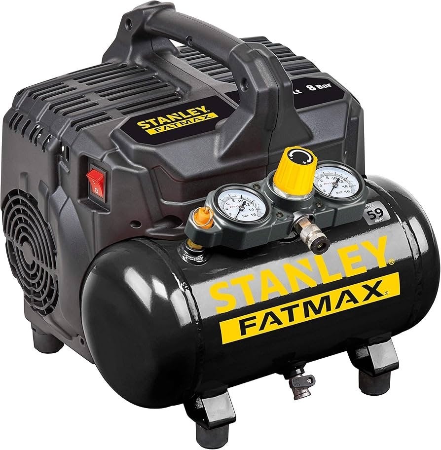 Stanley Fatmax Compressor met accessoires, Doe-het-zelf en Verbouw, Ophalen of Verzenden, Zo goed als nieuw