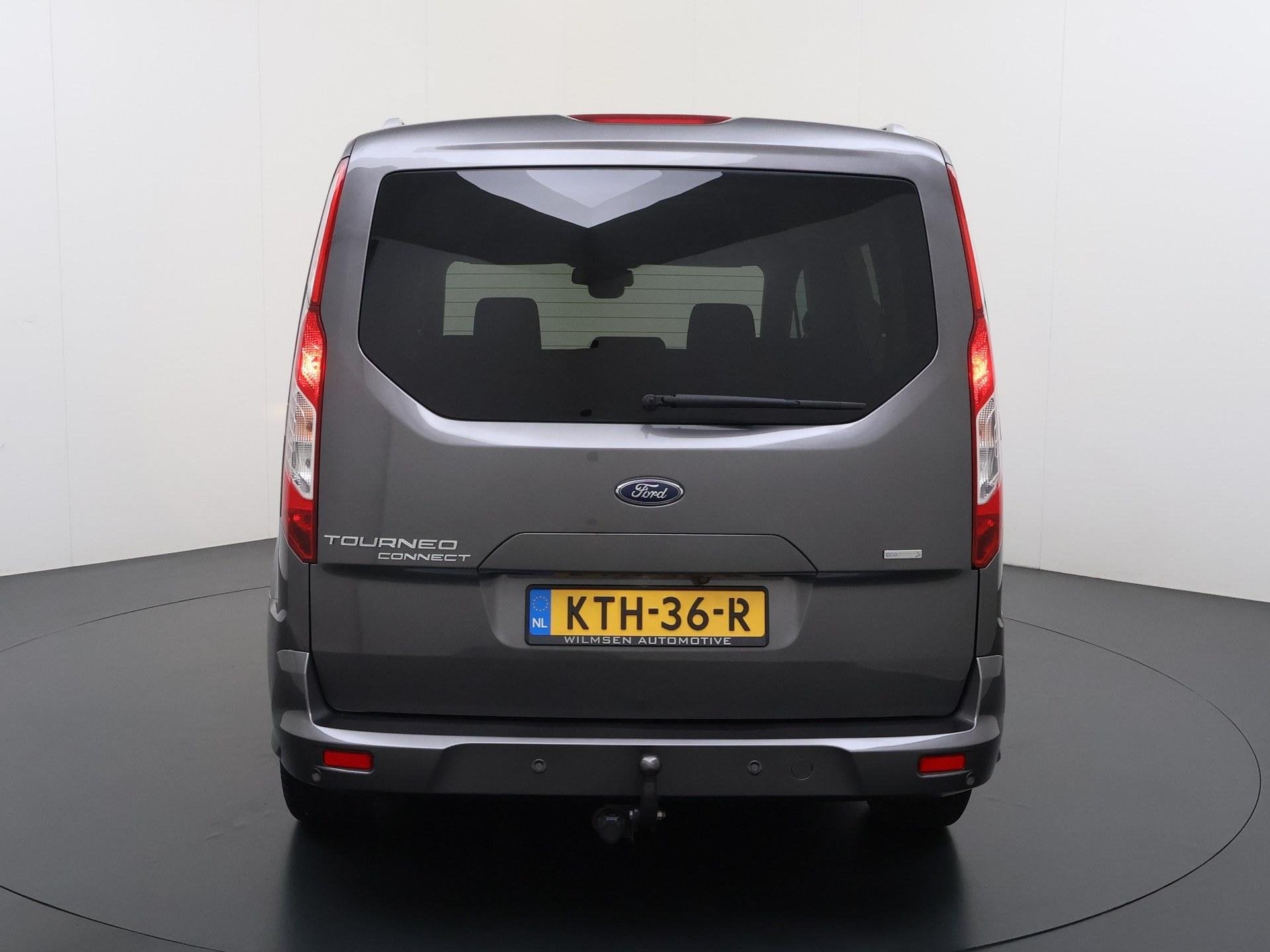 Ford Tourneo Connect 1.0 EcoBoost Titanium, Auto's, Voorwielaandrijving, Gebruikt, Euro 6, Verwarmde buitenspiegels