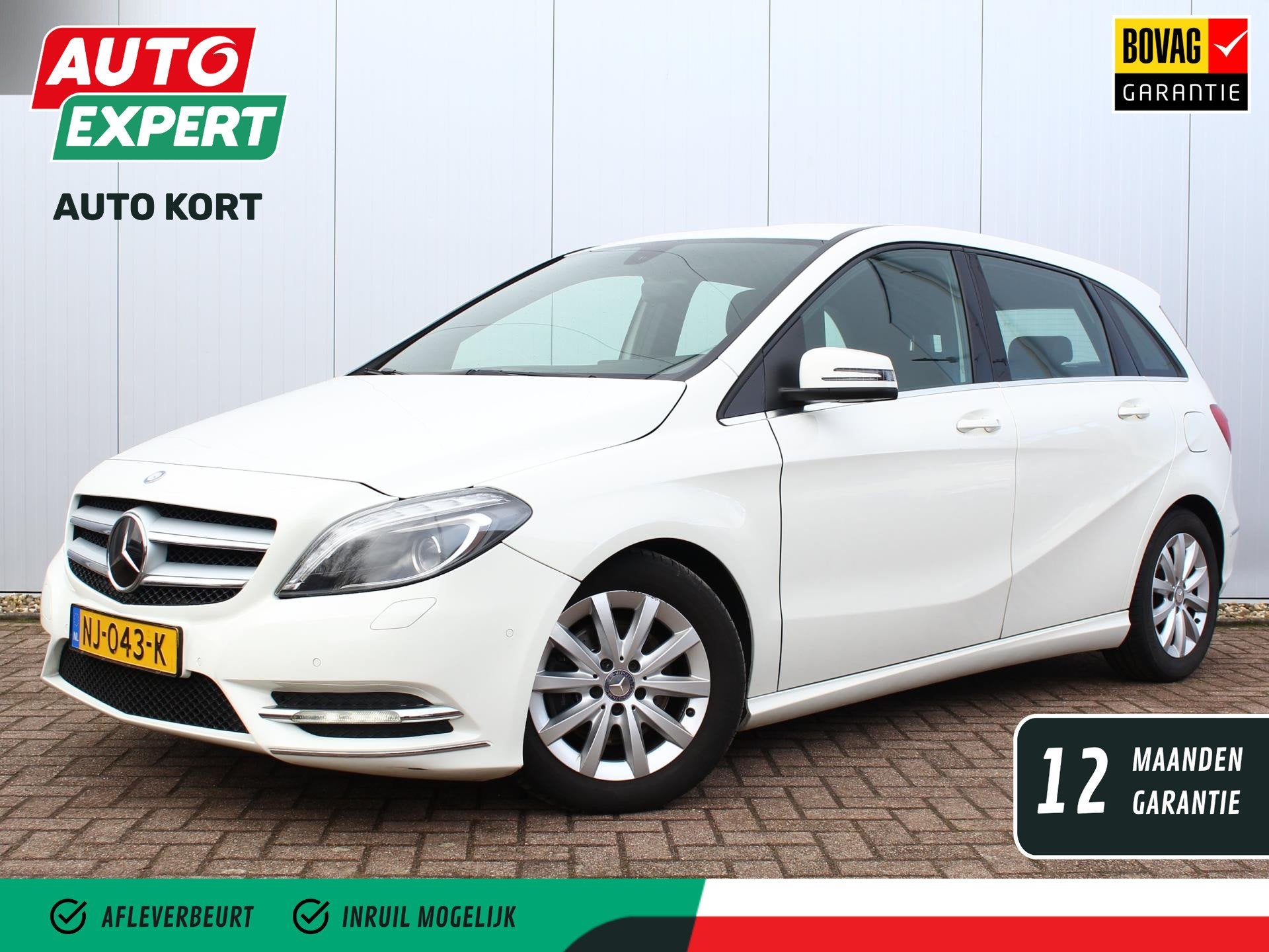 Mercedes-Benz B-klasse 180 | Lichtmetalen velgen | Achteruit, Auto's, Gebruikt, 4 cilinders, Met garantie (alle), 1595 cc